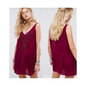 Free People Fleur Du Jour Shift Dress, NWT, XS